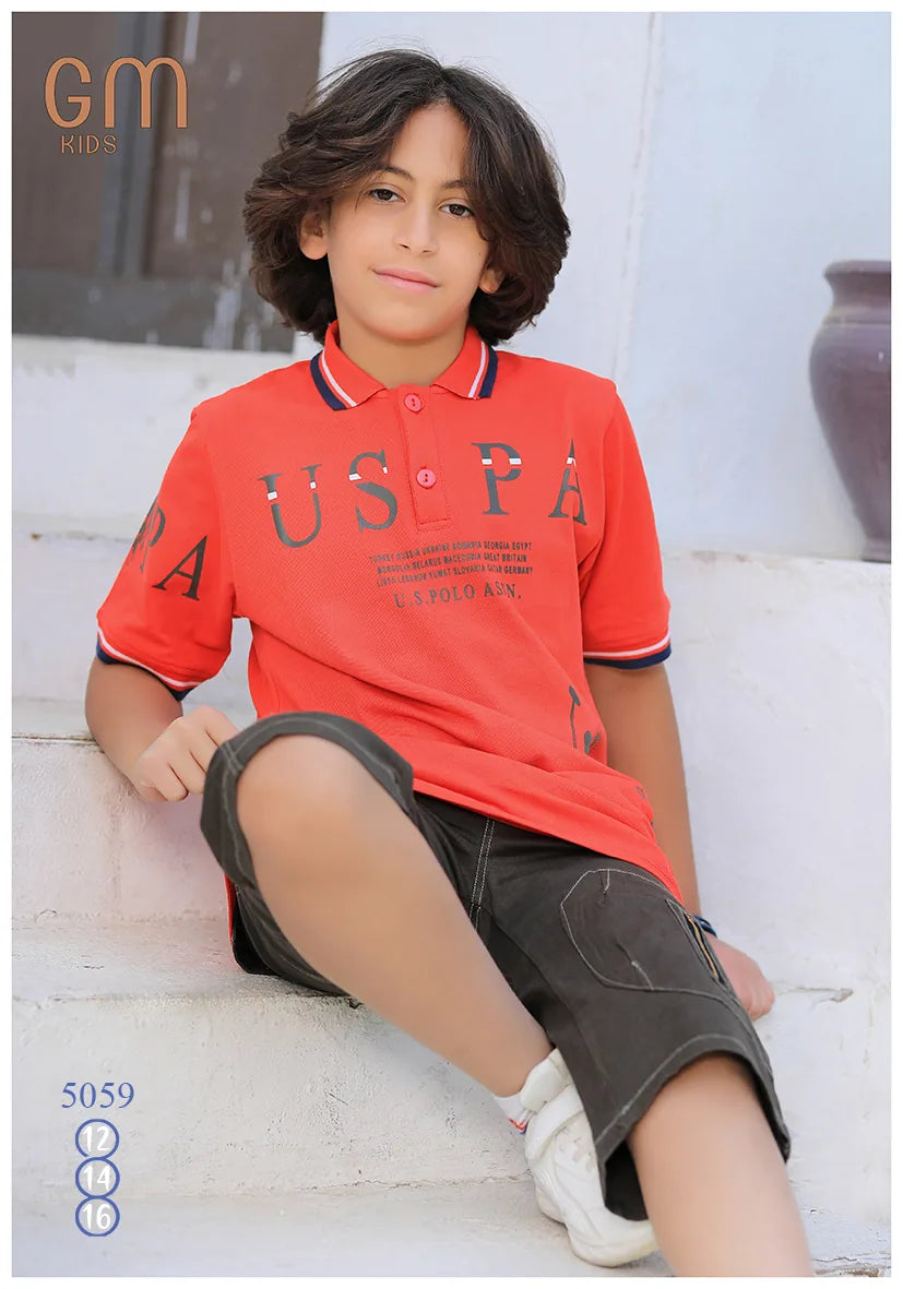 ترنج ولادي قطن صيفي – موديل 5059 من GM Kids