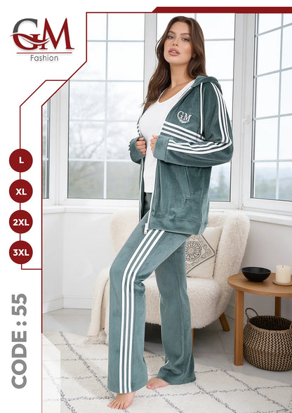 ترنج شتوى 3 قطع موديل 55 - GM Fashion