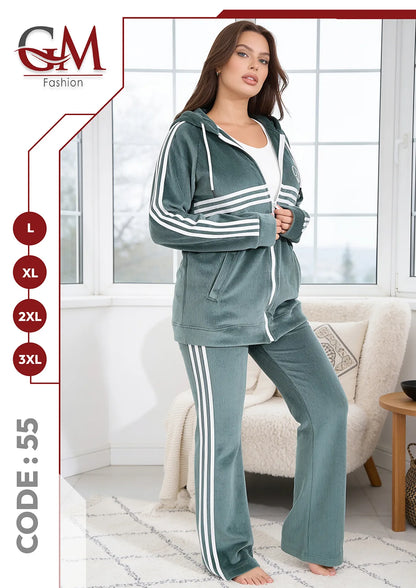 ترنج شتوى 3 قطع موديل 55 - GM Fashion