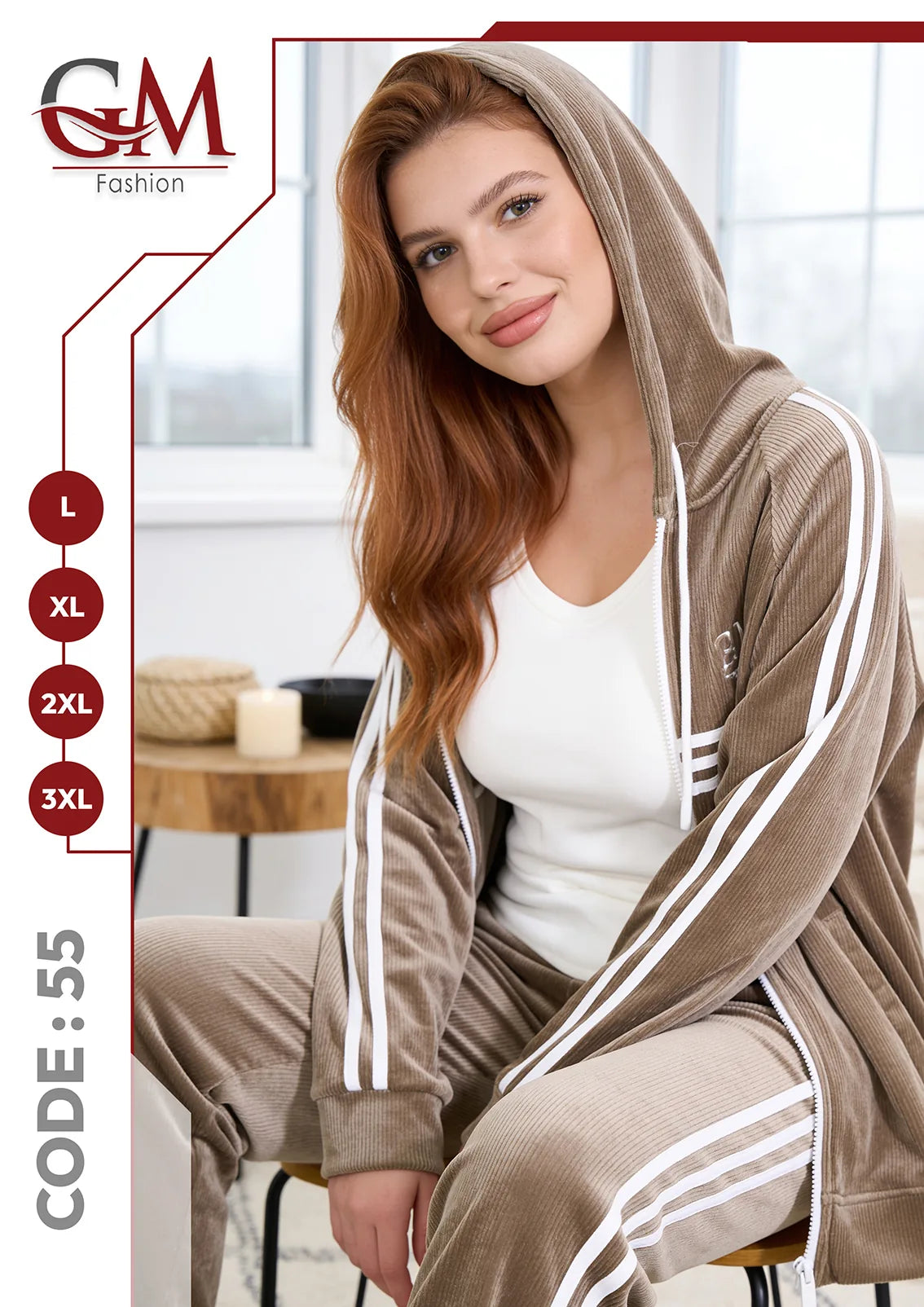 ترنج شتوى 3 قطع موديل 55 - GM Fashion