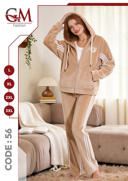 ترنج كاجوال حريمى 3 قطع - موديل 56 - GM Fashion