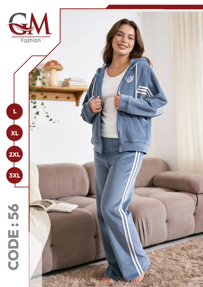 ترنج كاجوال حريمى 3 قطع - موديل 56 - GM Fashion