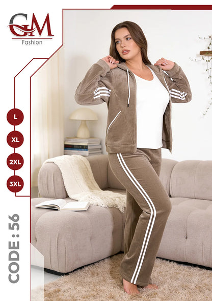 ترنج كاجوال حريمى 3 قطع - موديل 56 - GM Fashion