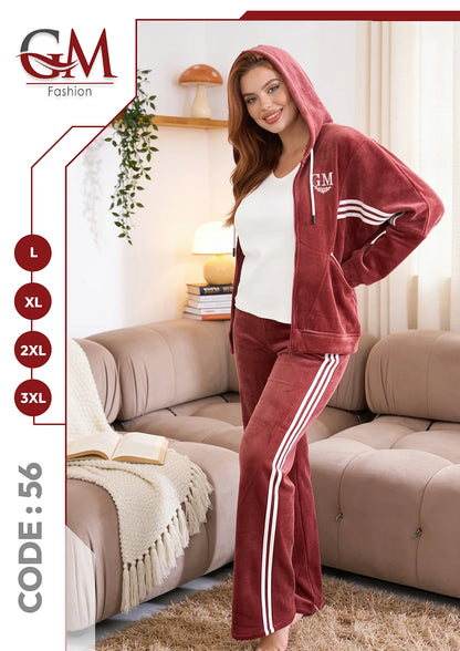 ترنج كاجوال حريمى 3 قطع - موديل 56 - GM Fashion