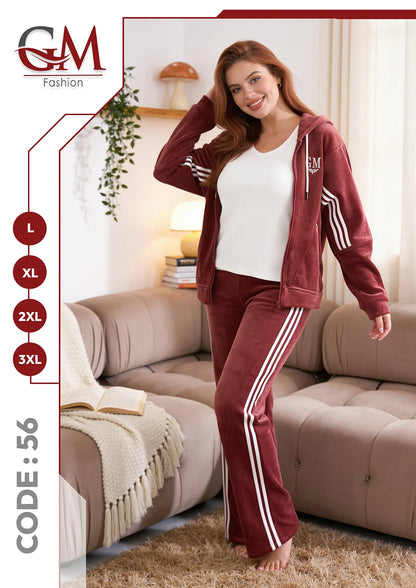 ترنج كاجوال حريمى 3 قطع - موديل 56 - GM Fashion