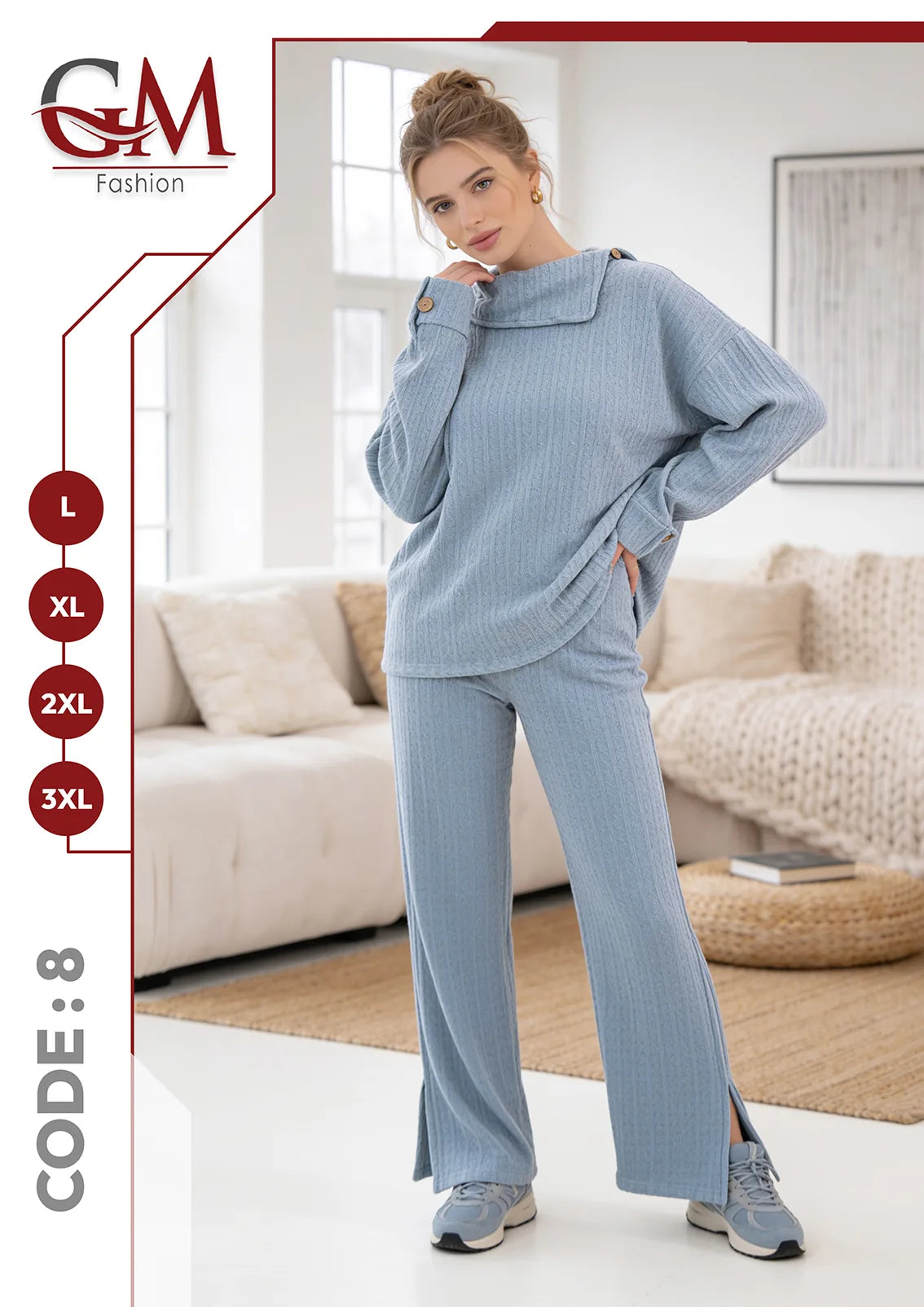 ترنج شتوى حريمى - موديل 8 - GM Fashion