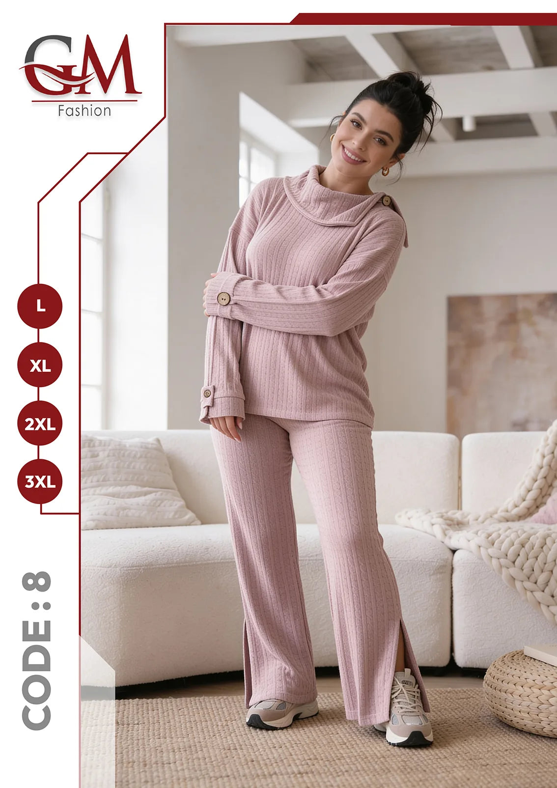 ترنج شتوى حريمى - موديل 8 - GM Fashion